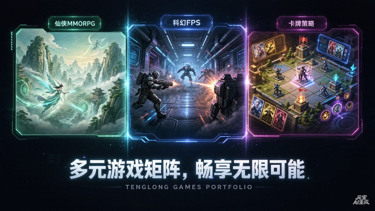 腾龙仙侠MMORPG游戏画面